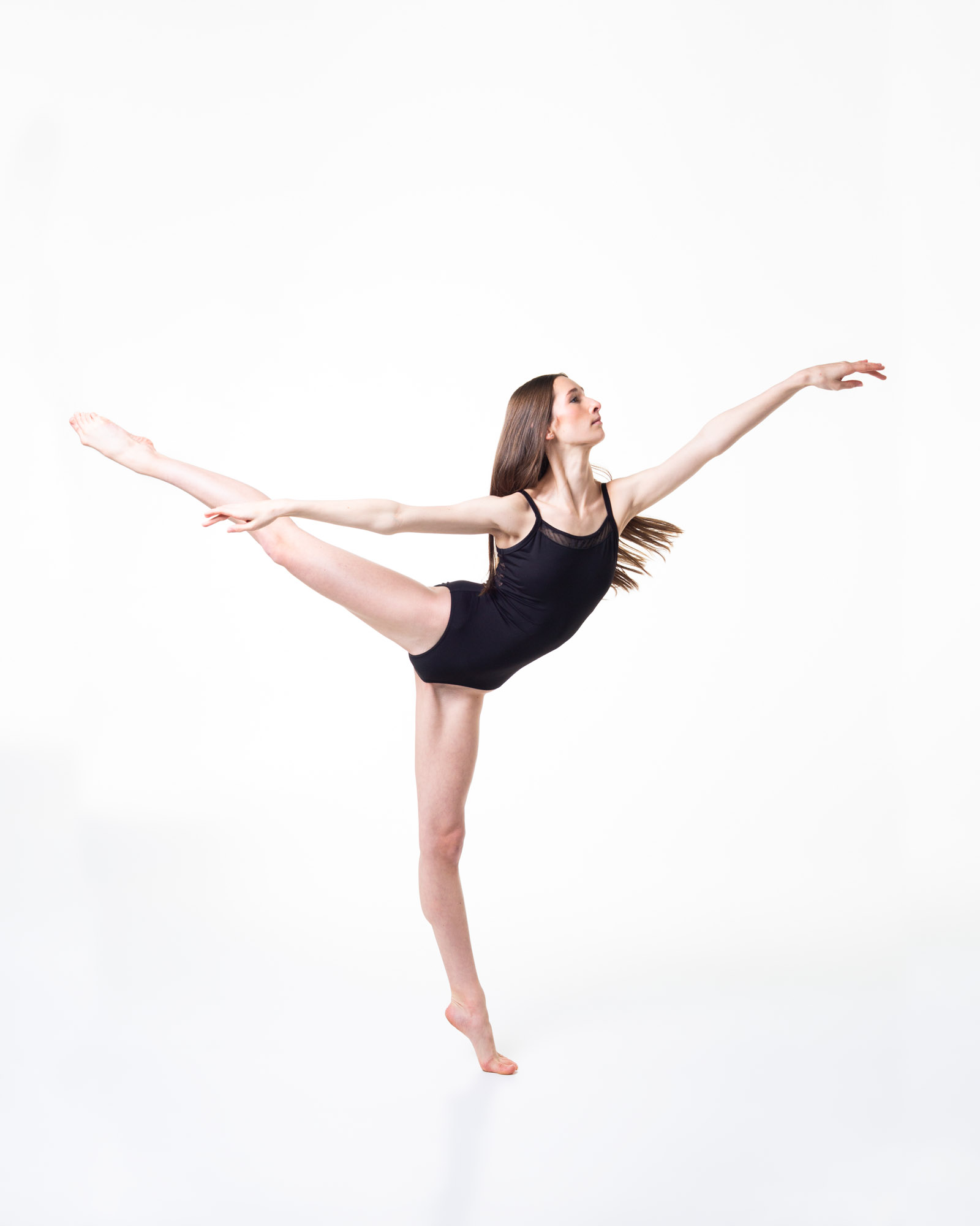 Dancer holding an expressive backbend